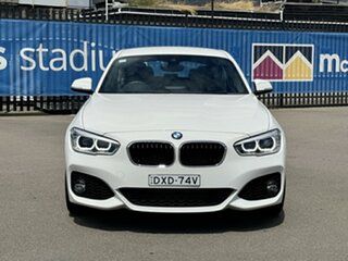 2018 BMW 1 Series F20 LCI-2 118i Steptronic M Sport White 8 Speed Sports Automatic Hatchback