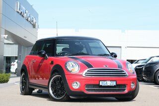 2009 Mini Hatch R56 Cooper D Steptronic Red 6 Speed Sports Automatic Hatchback