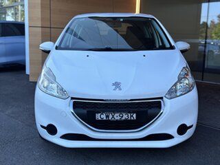2014 Peugeot 208 A9 MY14 Active White 4 Speed Automatic Hatchback