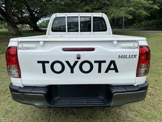 2019 Toyota Hilux GUN126R SR Double Cab Glacier White 6 Speed Automatic Dual Cab