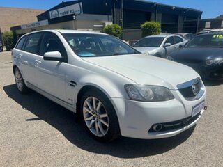 2012 Holden Calais VE II MY12 White 6 Speed Automatic Sportswagon.