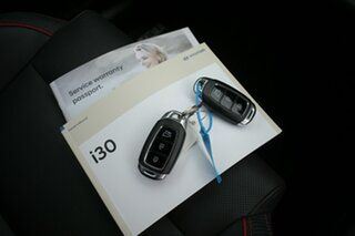 2018 Hyundai i30 PD.3 MY19 N Line Premium White 7 Speed Auto Dual Clutch Hatchback
