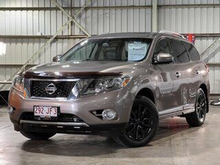 2013 Nissan Pathfinder R52 MY14 ST-L X-tronic 2WD Gold 1 Speed Constant Variable Wagon