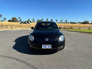2014 Volkswagen Beetle 1L MY14 Black 7 Speed Auto Direct Shift Hatchback.