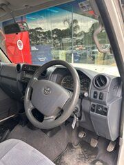2017 Toyota Landcruiser VDJ79R GXL White 5 Speed Manual Cab Chassis
