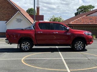 2020 Toyota Hilux GUN126R SR5 Double Cab Red 6 Speed Sports Automatic Utility.