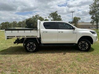 2020 Toyota Hilux GUN126R Facelift SR5+ (4x4) White 6 Speed Automatic Double Cab Chassis