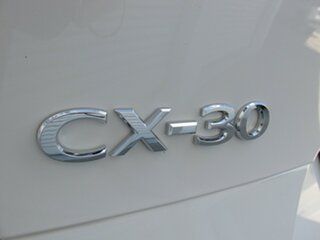 2021 Mazda CX-30 DM2W7A G20 SKYACTIV-Drive Evolve White 6 Speed Sports Automatic Wagon