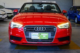 2014 Audi A3 8V MY15 Ambition S Tronic Red 7 Speed Sports Automatic Dual Clutch Cabriolet.