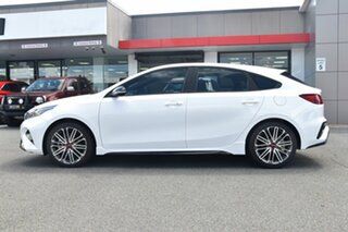 2023 Kia Cerato BD MY23 GT DCT Snow White Pearl 7 Speed Sports Automatic Dual Clutch Hatchback.