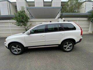 2009 Volvo XC90 P28 MY10 D5 Geartronic R-Design White 6 Speed Sports Automatic Wagon