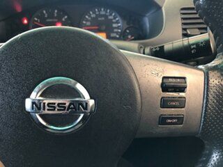 2009 Nissan Navara D40 ST-X Silver 6 Speed Manual Utility