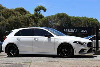 2019 Mercedes-Benz A-Class W177 A250 DCT 4MATIC AMG Line White 7 Speed Sports Automatic Dual Clutch.