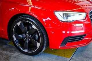 2014 Audi A3 8V MY15 Ambition S Tronic Red 7 Speed Sports Automatic Dual Clutch Cabriolet.