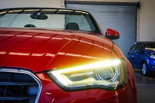 2014 Audi A3 8V MY15 Ambition S Tronic Red 7 Speed Sports Automatic Dual Clutch Cabriolet