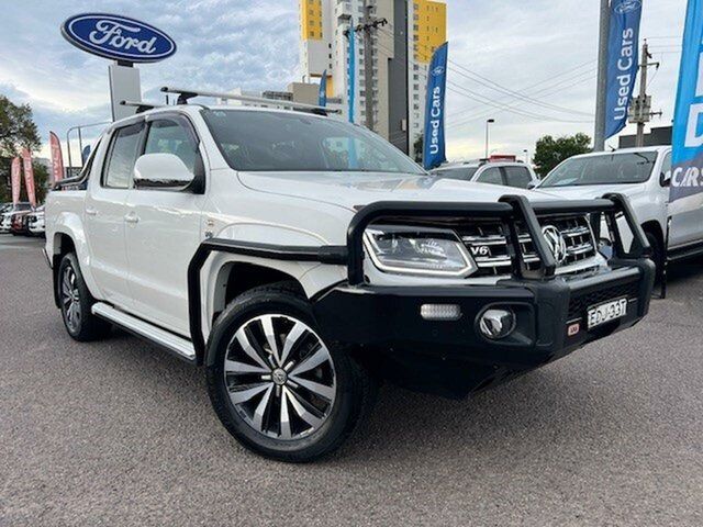 Used Volkswagen Amarok 2H MY20 TDI580 4MOTION Perm Ultimate Phillip, 2019 Volkswagen Amarok 2H MY20 TDI580 4MOTION Perm Ultimate White 8 Speed Automatic Utility