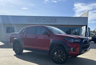 2023 Toyota Hilux GUN126R Rogue Double Cab Red 6 Speed Sports Automatic Utility.