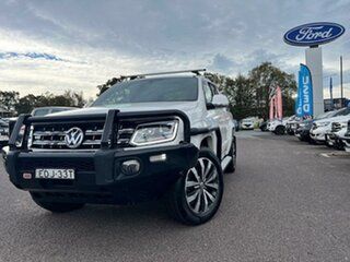 2019 Volkswagen Amarok 2H MY20 TDI580 4MOTION Perm Ultimate White 8 Speed Automatic Utility