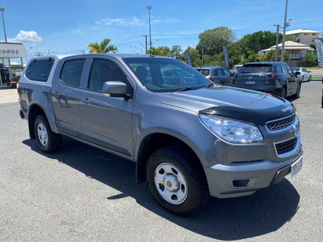 Used Holden Colorado RG MY15 LS Crew Cab Gladstone, 2014 Holden Colorado RG MY15 LS Crew Cab Grey 6 Speed Sports Automatic Utility