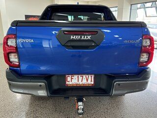2022 Toyota Hilux GUN126R Rogue Double Cab Blue 6 Speed Sports Automatic Utility
