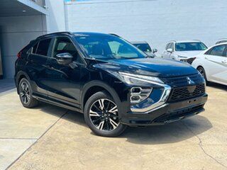 2023 Mitsubishi Eclipse Cross YB MY23 Exceed 2WD Black 8 Speed Constant Variable Wagon.