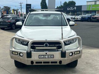 2019 Ssangyong Musso ELX White Sports Automatic Dual Cab Utility