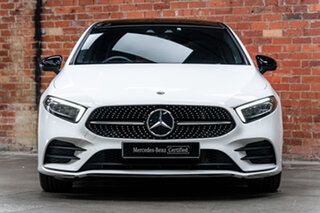 2018 Mercedes-Benz A-Class W177 A250 DCT 4MATIC Polar White 7 Speed Sports Automatic Dual Clutch