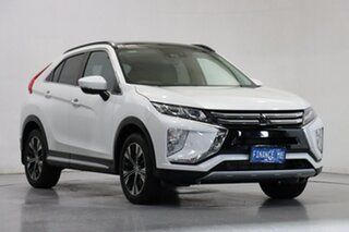 2018 Mitsubishi Eclipse Cross YA MY18 Exceed AWD White 8 Speed Constant Variable Wagon.