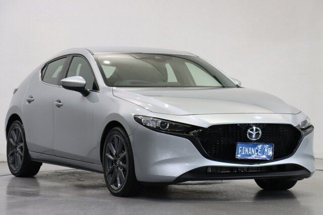Used Mazda 3 BP2H7A G20 SKYACTIV-Drive Touring Victoria Park, 2021 Mazda 3 BP2H7A G20 SKYACTIV-Drive Touring Silver 6 Speed Sports Automatic Hatchback