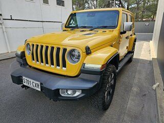 2019 Jeep Wrangler JL MY19 Unlimited Overland Yellow 8 Speed Automatic Hardtop