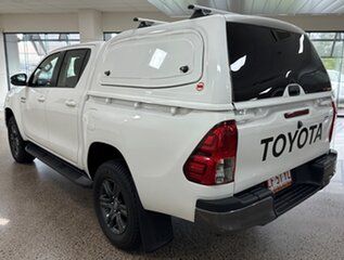 2023 Toyota Hilux GUN126R SR Double Cab White 6 Speed Sports Automatic Utility