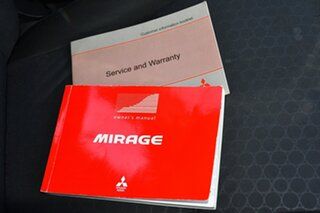 2013 Mitsubishi Mirage LA MY14 ES Purple 5 Speed Manual Hatchback
