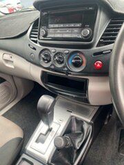2015 Mitsubishi Triton MN MY15 GLX Double Cab Silver, Chrome 4 Speed Sports Automatic Utility