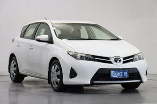 2014 Toyota Corolla ZRE182R Ascent S-CVT White 7 Speed Constant Variable Hatchback.