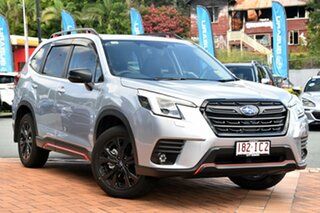 2023 Subaru Forester S5 MY23 2.5i Sport CVT AWD Ice Silver-Black Trim 7 Speed Constant Variable