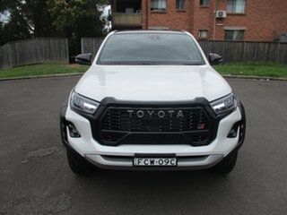 2023 Toyota Hilux GUN126R GR-Sport (4x4) Pearl White 6 Speed Automatic Double Cab Pick Up
