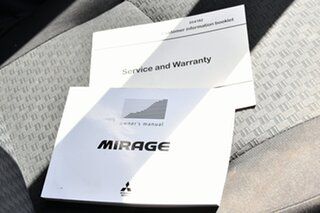 2017 Mitsubishi Mirage LA MY17 ES White 1 Speed Constant Variable Hatchback