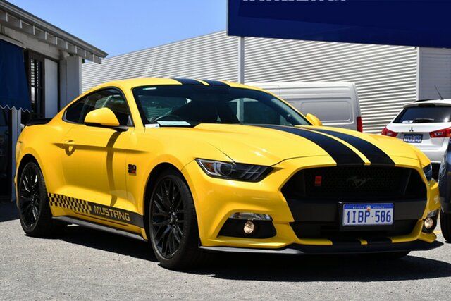Used Ford Mustang FM GT Fastback Victoria Park, 2016 Ford Mustang FM GT Fastback Yellow 6 Speed Manual FASTBACK - COUPE