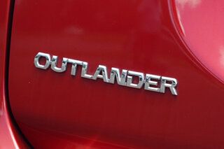 2014 Mitsubishi Outlander ZJ MY14.5 ES 4WD Red 6 Speed Constant Variable Wagon
