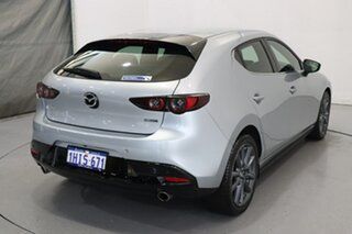 2021 Mazda 3 BP2H7A G20 SKYACTIV-Drive Touring Silver 6 Speed Sports Automatic Hatchback