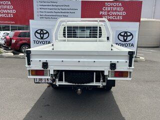 2017 Toyota Landcruiser VDJ79R GXL (4x4) French Vanilla 5 Speed Manual Double Cab Chassis