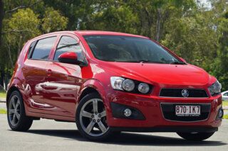 2016 Holden Barina TM MY17 LS Red 6 Speed Automatic Hatchback.