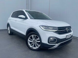 2020 Volkswagen T-Cross C11 MY21 85TSI DSG FWD Style White 7 Speed Sports Automatic Dual Clutch