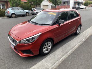 2021 MG MG3 Auto SZP1 MY21 Core Red 4 Speed Automatic Hatchback.