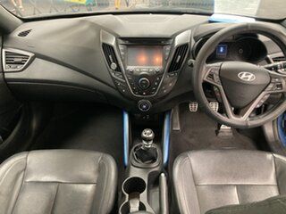 2015 Hyundai Veloster FS4 Series II SR Coupe Turbo Blue 6 Speed Manual Hatchback