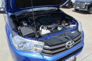 2017 Toyota Hilux GUN136R SR Double Cab 4x2 Hi-Rider Blue 6 Speed Sports Automatic Utility