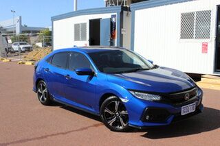 2018 Honda Civic 10th Gen MY18 RS Blue 1 Speed Constant Variable Hatchback.