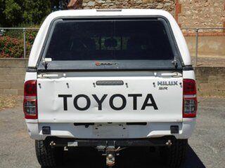 2015 Toyota Hilux KUN26R MY14 SR (4x4) White 5 Speed Automatic Double Cab Chassis