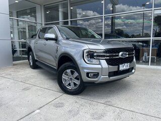 2023 Ford Ranger PY 2022MY XLT Silver, Chrome 10 Speed Sports Automatic Double Cab Pick Up.
