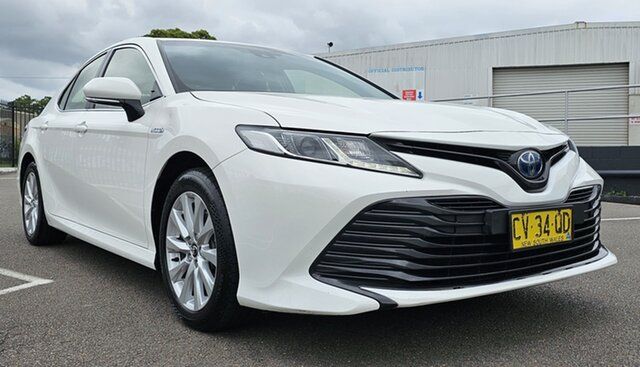Used Toyota Camry AXVH71R Ascent Cardiff, 2019 Toyota Camry AXVH71R Ascent White 6 Speed Constant Variable Sedan Hybrid